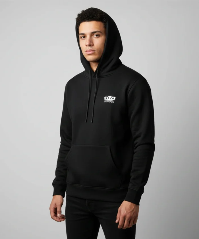 Black Bonded Hoodies